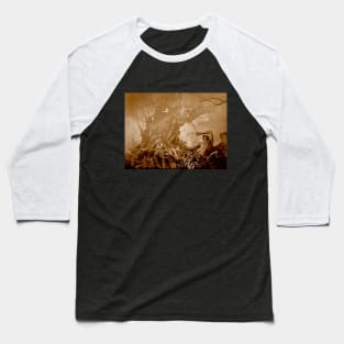 Vivid Retro - Return to Dante's Inferno 1 Baseball T-Shirt